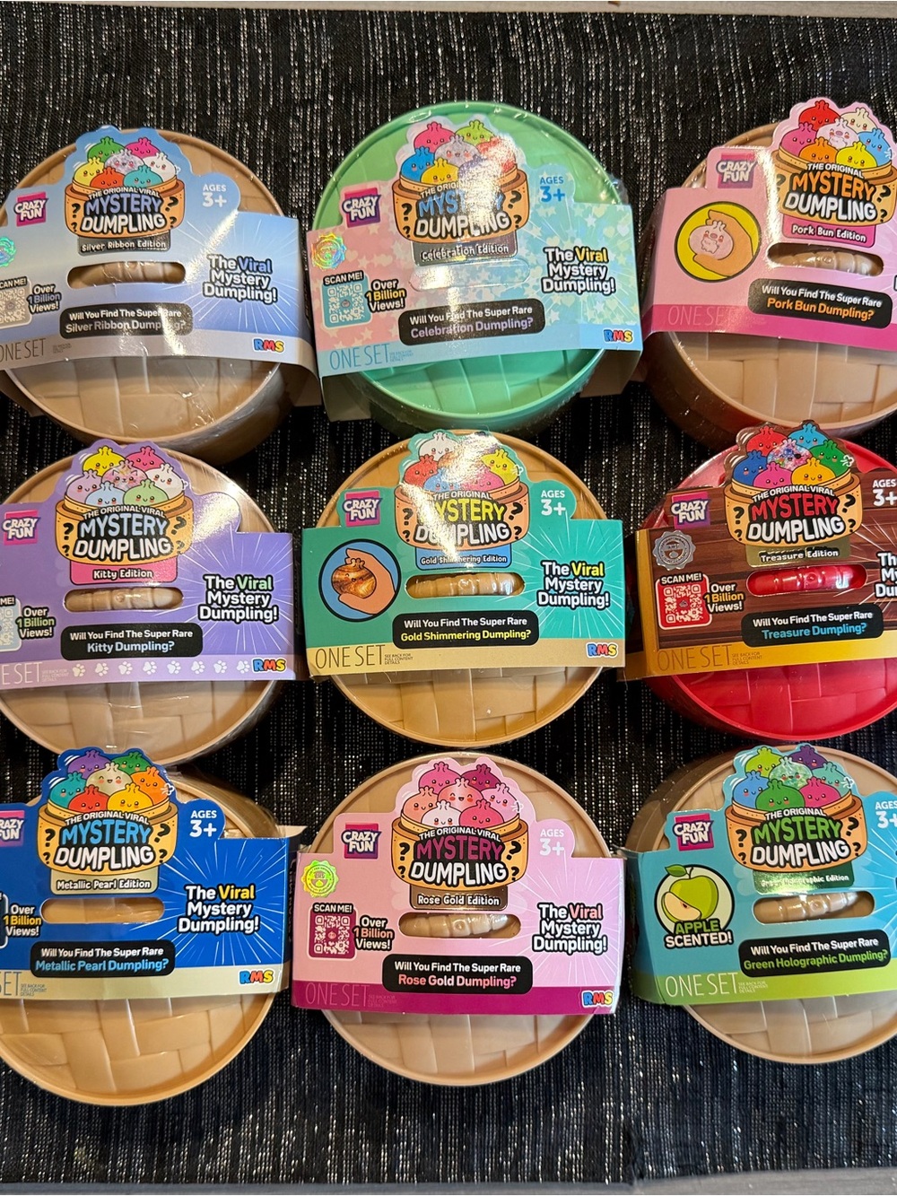 RMS Mystery Dumplings assorted editions!